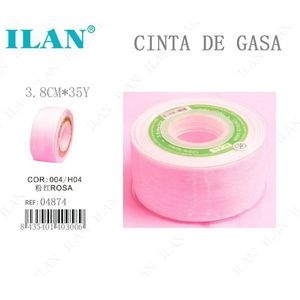 Cinta de Gasa ILAN 3.8Cm X 35Y Rosa para Uso Médico - Product Image 1