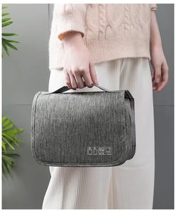 Organizador de bolsa de maquillaje cosmético colgante de viaje grande impermeable THK para accesorios - Product Image 6
