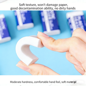 Soododo École Papeterie Étudiant 2B Blanc Goma De Borrar Crayon Gomme Pour L'école borrador - Product Image 2