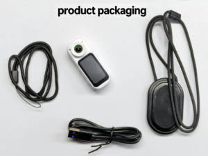 Caméra sportive portable sans fil Bluetooth avec télécommande, mini caméra pour le voyage, le blogage et la création de contenu - Product Image 6