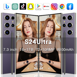 2025 s24 अल्ट्रा 5 जी स्मार्टफोन उच्च गुणवत्ता 7.3 इंच फुल स्क्रीन अनलॉक मोबाइल फोन 16 जीबी रैम 1TB स्टोरेज डुअल सिम एमटीक कस्टम - Product Image 6