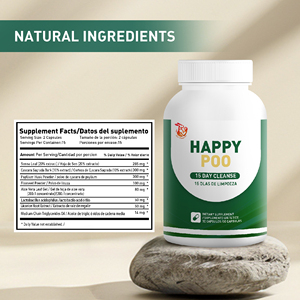 Complément Nettoyant Intestinal et du Côlon à Marque Blanche – Favorise la Santé Intestinale – Cure de 15 Jours – Capsules Herbales – Happy Poo Capsules - Product Image 3