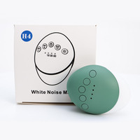 Speaker Mini Glow Bug 2026 dengan Lampu Malam, Mesin Suara Putih Portabel, Kotak Audio untuk Dekorasi Samping Tempat Tidur, Hadiah Perjalanan