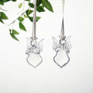 Small Cute <b>Crystal</b> Glass Angel Ornament Christmas <b>Tree</b> Decoration <b>Crystal</b> Christmas Gifts - Product Image 6