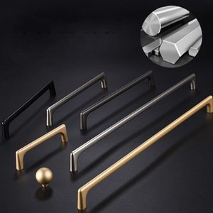Gagang Lemari Modern Antik Warna Perunggu Tua dari Paduan Aluminium dan Seng, Gagang Laci untuk Dapur, Kamar Tidur, Kamar Mandi - Product Image 3