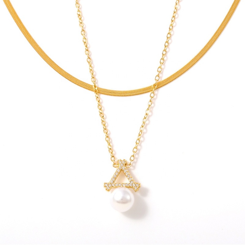 Custom Fashion Jewelry 18K Gold Brass