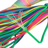 2mm Rainbow Bunte Strang verpackung Paracord Fallschirm schnur für Survival Bracelet 100Meter