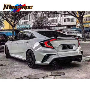 ชุดบอดี้คิทอุปกรณ์เสริมสำหรับรถยนต์ Honda <span class=keywords><strong>Civic</strong></span> 2016-2018 - Product Image 1