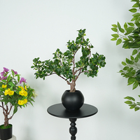 Plante artificielle en pot de haute qualité, herbe milanaise simulée, spécialement conçue pour une utilisation en intérieur et en extérieur