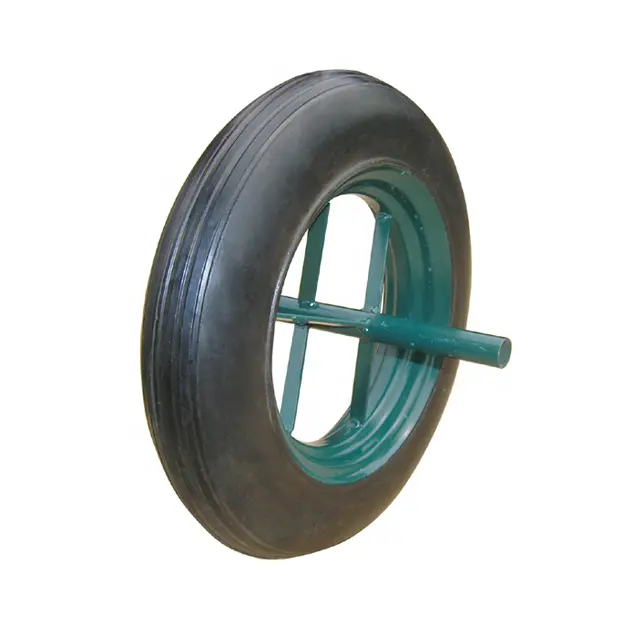 Small Pneumatic inflatable Rubber Wheel 16inch 4.00-8 air tyre for trolley cart