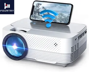 [Mini proiettore LED HD a basso costo di fabbrica] proiettore portatile Home Theater HD 1080P LCD Video Cinema