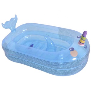 Jilong <span class=keywords><strong>Sunclub</strong></span>-piscina inflable para bebé, bañera de ballena pequeña, 95cm x 62cm x 48cm, gran oferta - Product Image 1