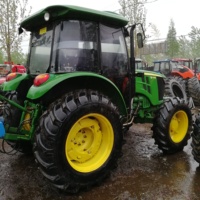 Tractor Usado para Agricultura J Deere 5E 954 95HP 4x4WD Tractor Compacto Agrícola Maquinaria Agrícola Massey Ferguson MF385