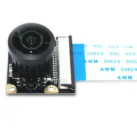 Module de caméra Raspberry Pi OV5647, module d'objectif grand angle panoramique à 222 degrés pour vision nocturne Raspberry Pi, personnalisation prise en charge