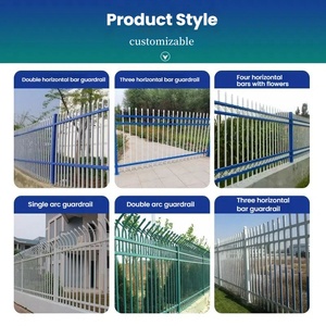 <span class=keywords><strong>Recinzioni</strong></span> <span class=keywords><strong>e</strong></span> Cancelli in Alluminio Bangjun per Case Recinzione da Giardino in Alluminio Nero - Product Image 3
