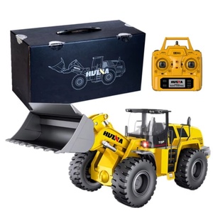 HUINA 1583 1/14 22 Canaux Télécommandé en Alliage Chargeur sur Pneus Simulation Bulldozer Véhicule d'Ingénierie Jouets pour Cadeaux - Product Image 5