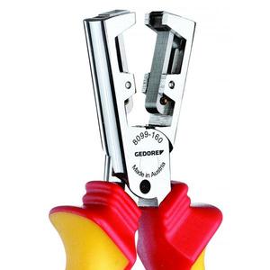 GEDORE - 1552082 Pince à dénuder VDE Strip-Fix avec manchons isolants VDE 1000V PINCE ET COUPE ISOLÉES - Product Image 4