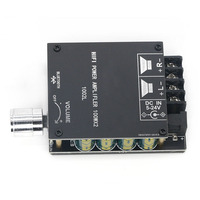 Carte amplificateur numérique audio sans fil mini ZK-1002L 5.0, 100WX2 stéréo, circuits intégrés pour DC 12V 24V