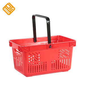 Panier en plastique PP de haute qualité à poignée unique pour supermarché - Product Image 4