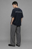 T-shirt Oversize Minimaliste Moderne de Luxe, Style Alternatif Premium, 240g, Vierge, Service Personnalisé OEM/ODM, 100% Coton Filé Anneauté