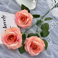 Fabrik-Großhandel Seiden-Kunstdiamant-Rose - Wasserfest, Handgefertigt für Valentinstag, Ostern, Hochzeit, Party, Bankett, Hotel, Halle