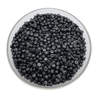 Granulés de plastique recyclé PE de qualité soufflage de polyéthylène HDPE, recyclé à basse pression, pour tuyaux, boîtes à outils, matériaux recyclés PO