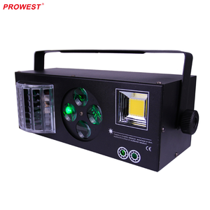 Moonflower Laser Strobo Derby Effetti Gobo Effetti DJ di Illuminazione Della Discoteca HA CONDOTTO LA Luce 4 in 1 Per Mobile DJ - Product Image 2