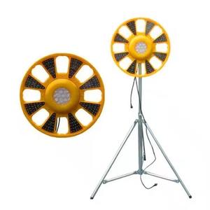 Ronde Zwenkende Knipperende Draaibare Waarschuwing Oprit Led Draaiende Strobe Signaallamp Grote Roterende Elektrische Waarschuwingslamp Met Statief - Product Image 1