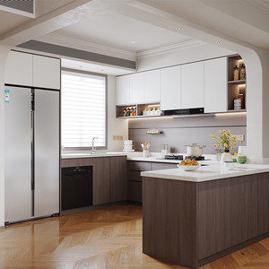 Mobile da <span class=keywords><strong>Cucina</strong></span> Facile da Pulire con Superficie Liscia per Conservare Utensili e Stoviglie, Durevole per Uso Domestico - Product Image 6