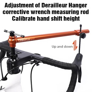 Jauge d'alignement de changement de main de vélo Outil de réglage de dérailleur avant de vélo Outil de réparation de cintre de dérailleur de vélo - Product Image 4