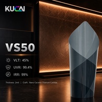 Film solaire pour vitres de voiture KUCAI de haute qualité, réduction IR, UVR99%, film céramique nano pour vitres de voiture, film teinté pour vitres de voiture