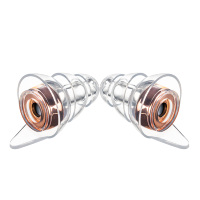 Meilleurs bouchons d'oreilles haute fidélité pour concerts, en silicone souple, anti-bruit, pour festivals de musique, qualité supérieure pour moto, fête, sommeil