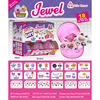 Petite boîte surprise d'angle, machine à capsules Gashapon, jouet en capsule, kit de bijoux DIY, jouet de beauté, kit de nail art pour filles, cadeau promotionnel pour enfants