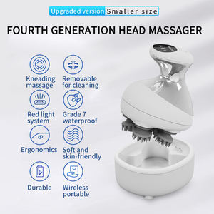 Masajeador Eléctrico de Cabeza, Masajeador Eléctrico Portátil para el Cuero Cabelludo, Masajeador de Cabeza Recargable con Calor, Impermeable IPX7, para una Relajación Profunda - Product Image 2