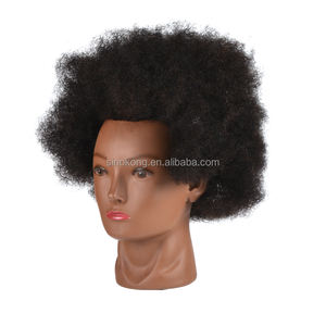 Kit de tressage de cheveux <span class=keywords><strong>afro</strong></span> bouclés pour mannequin, cheveux noirs, pour coiffures - Product Image 2
