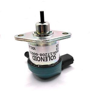 สวิตช์ดับเครื่องยนต์คุณภาพสูง 17208-60016 สำหรับรถขุด D1005 D1105 V1505 วาล์วโซลินอยด์ปิด - Product Image 2
