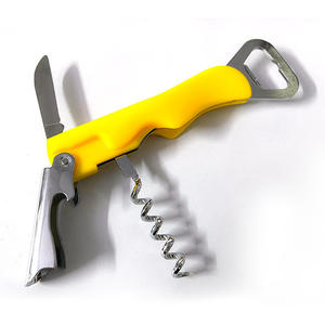 ที่เปิดขวดอเนกประสงค์ Xuan Rui สีเบอร์กันดี ทำจากสแตนเลส ดีไซน์แบน สำหรับเปิดไวน์และเบียร์ - Product Image 5