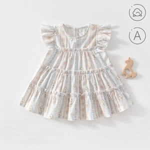 Vestido de Verano para Bebé Niña, Marca Guai, de Algodón, Estilo Princesa, Ropa Infantil Suave y sin Costuras para 6-24 Meses - Product Image 2