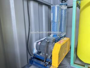 पोर्टेबल कंटेनर अपशिष्ट जल उपचार प्रणाली पीएलसी नियंत्रित पंप से सुसज्जित mbbbr प्रौद्योगिकी 100m 3/d औद्योगिक सीवेज उपचार - Product Image 4