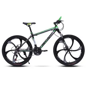 Горный велосипед с регулируемой скоростью, колеса 26 дюймов для пересеченной местности, стальные диски 29 дюймов, черный цвет, дешевые горные велосипеды 29 дюймов