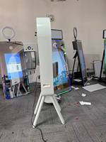Photomaton miroir magique Selfie Magic Mirror Photomaton avec anneau lumineux photomaton à miroir magique pour la fête