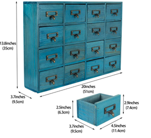 מותאם אישית 16 מגירות רוקח ארון עם מגירות שולחן רוקח שידות ארונות ספריית כרטיס קטלוג ארון הרב תיבה - Product Image 2