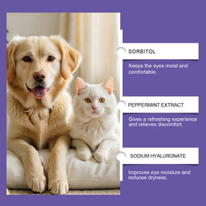 Delicato 30g di liquido lacrima detergente per cani e gatti Non irritante sblocca <span class=keywords><strong>collirio</strong></span> per animali domestici cura lavaggio degli <span class=keywords><strong>occhi</strong></span> risciacquo - Product Image 3