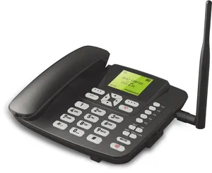 批发2g固定无线电话调频收音机单卡或双卡无绳座机电话