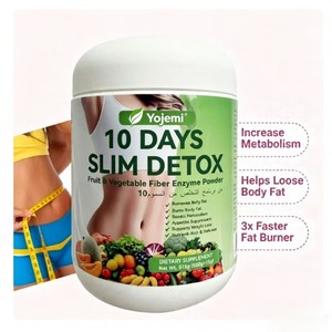 Integratore Dimagrante in Polvere con Fibre ed Enzimi per 10 Giorni, Brucia Grassi, Stimola il Metabolismo, Etichetta Personalizzabile per Donne, Vendita all'Ingrosso - Product Image 1