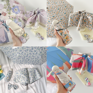 Ombrello a 3 stadi Mini Ultra-leggero UV bloccante ombrellone parasole con funzione Blackout Ver2 - Product Image 1