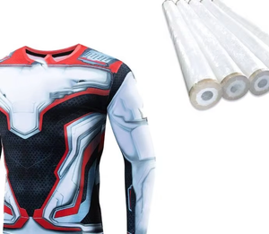 Bán buôn giá thấp dính 100g in kỹ thuật số thăng hoa giấy cuộn Trắng Giấy Truyền Nhiệt - Product Image 1