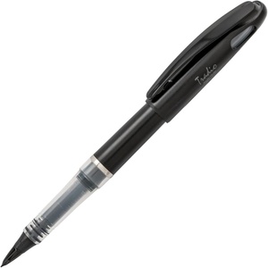 Bolígrafo a Base de Agua Pentel Tradio Plaman TRJ50-A, Negro - Product Image 1
