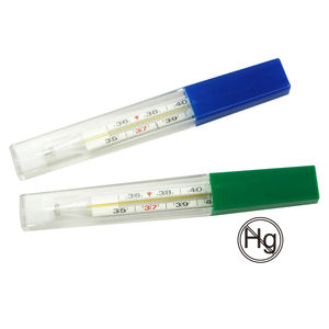 Termómetro de Vidrio Preciso para el Hogar, Manual, Sin Mercurio, Medición de Temperatura - Product Image 2