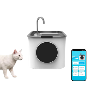 Bebedero Inteligente Ecológico para Perros y Gatos de <span class=keywords><strong>6L</strong></span> de Capacidad, <span class=keywords><strong>Fuente</strong></span> de Agua Automática para Mascotas de Interior, Duradero, Ligero y Portátil - Product Image 1